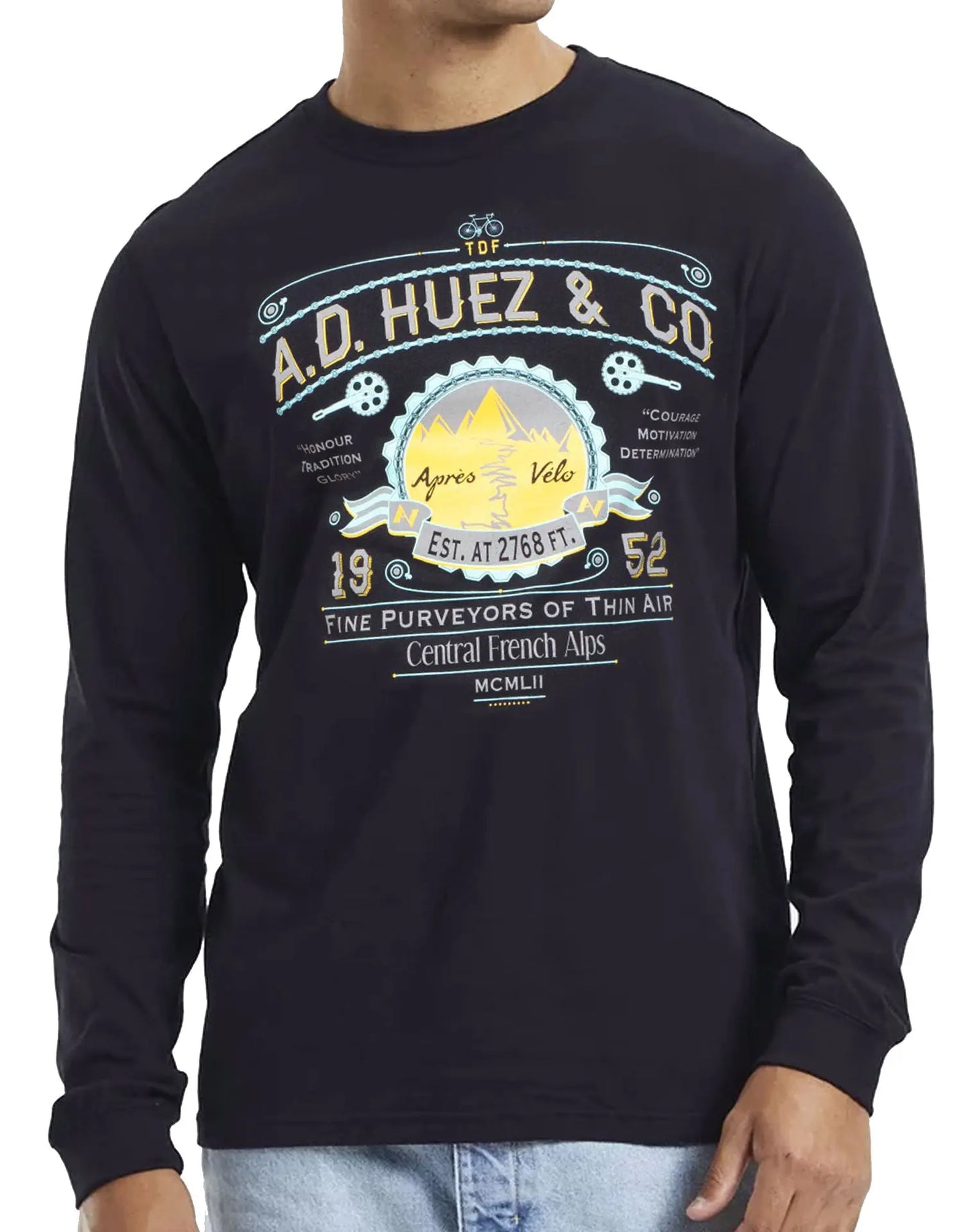 Alpe d'Huez Long SLV T-Shirt - Après Vélo