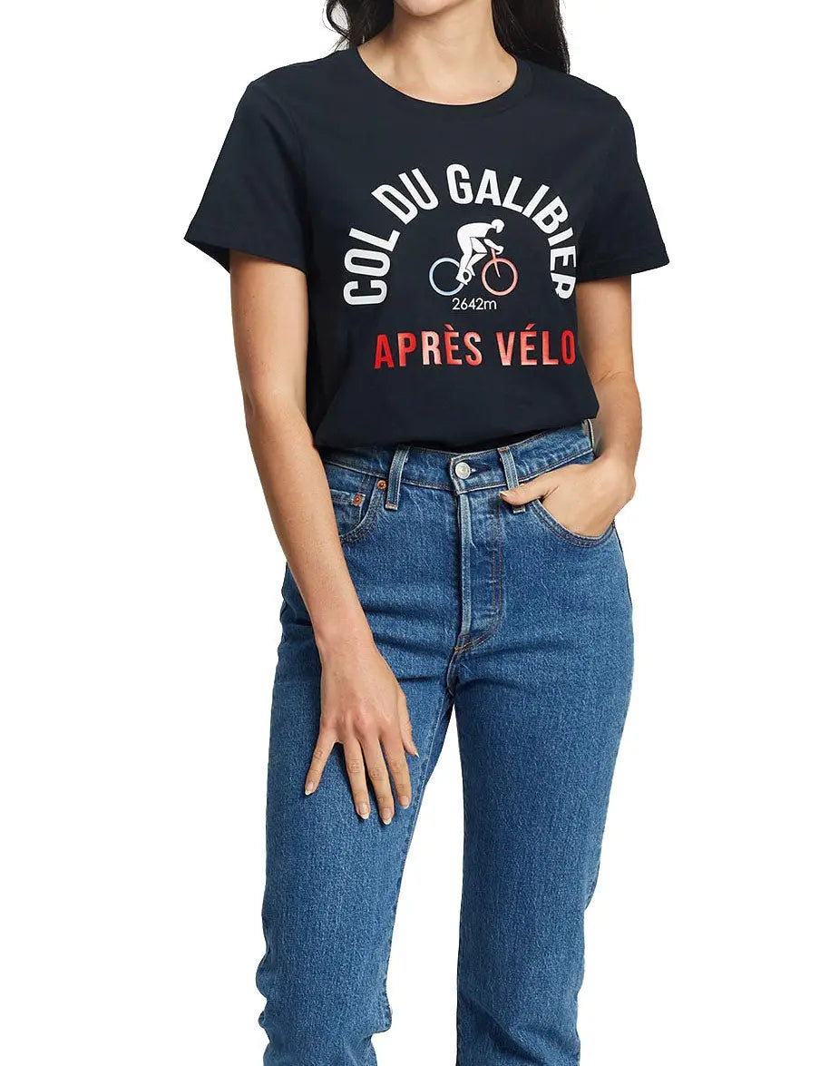 Col Du Galibier T-shirt - Après Vélo