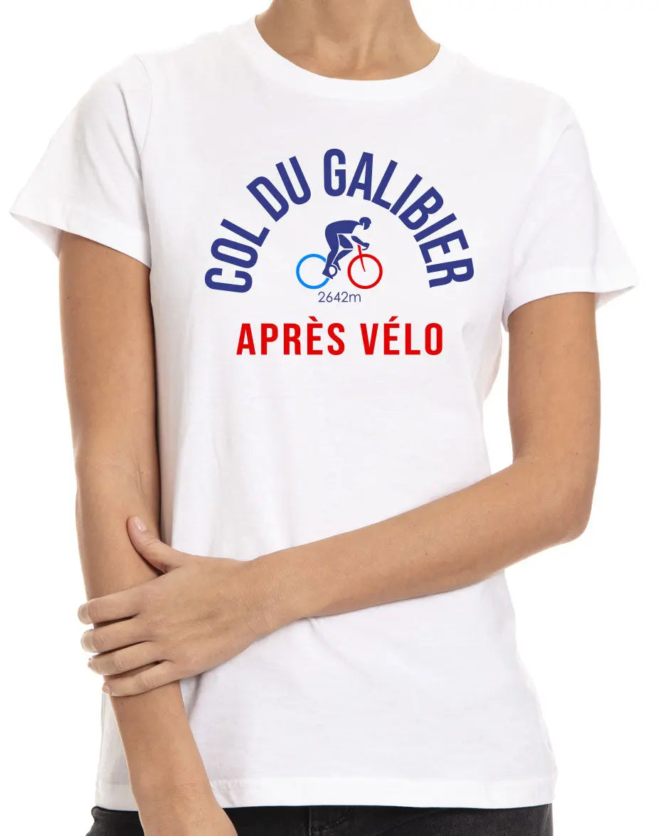 Col Du Galibier T-shirt - Après Vélo