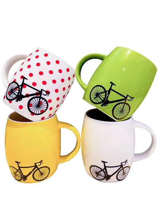 Maillot à Pois Rouges Coffee Mug - Après Vélo