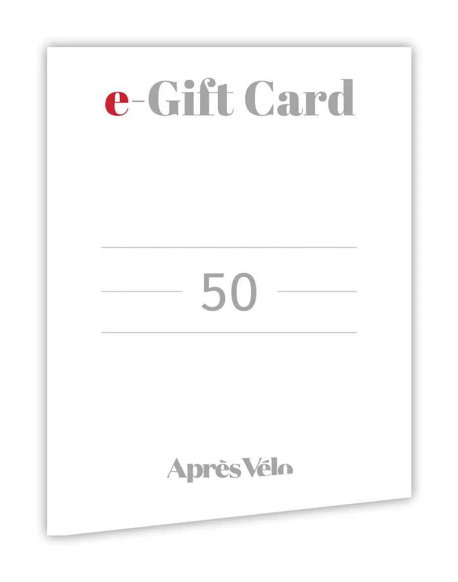 Après Vélo 50 eGift Card Après Vélo