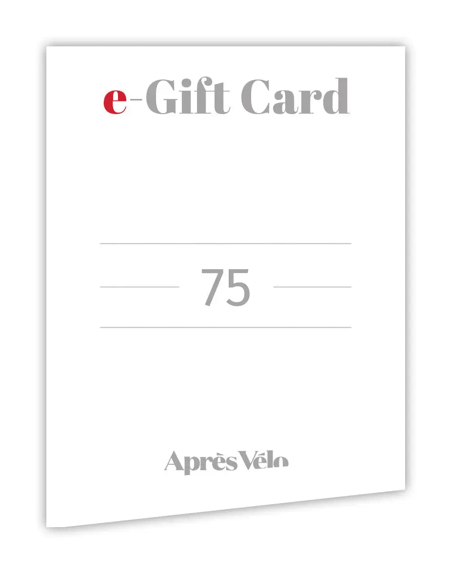 Après Vélo 75 eGift Card Après Vélo