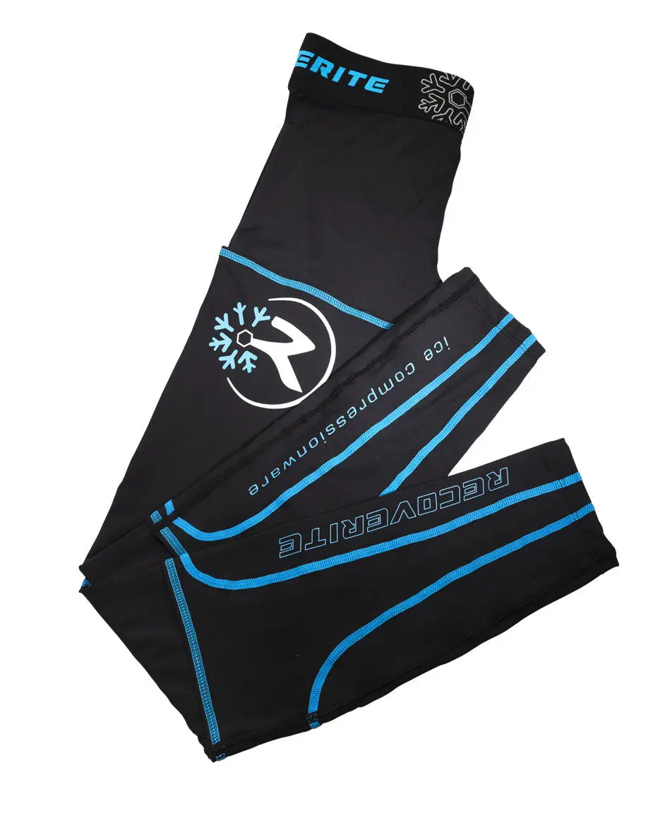 Ice Compression Recovery Kit - Black/Blue Après Vélo