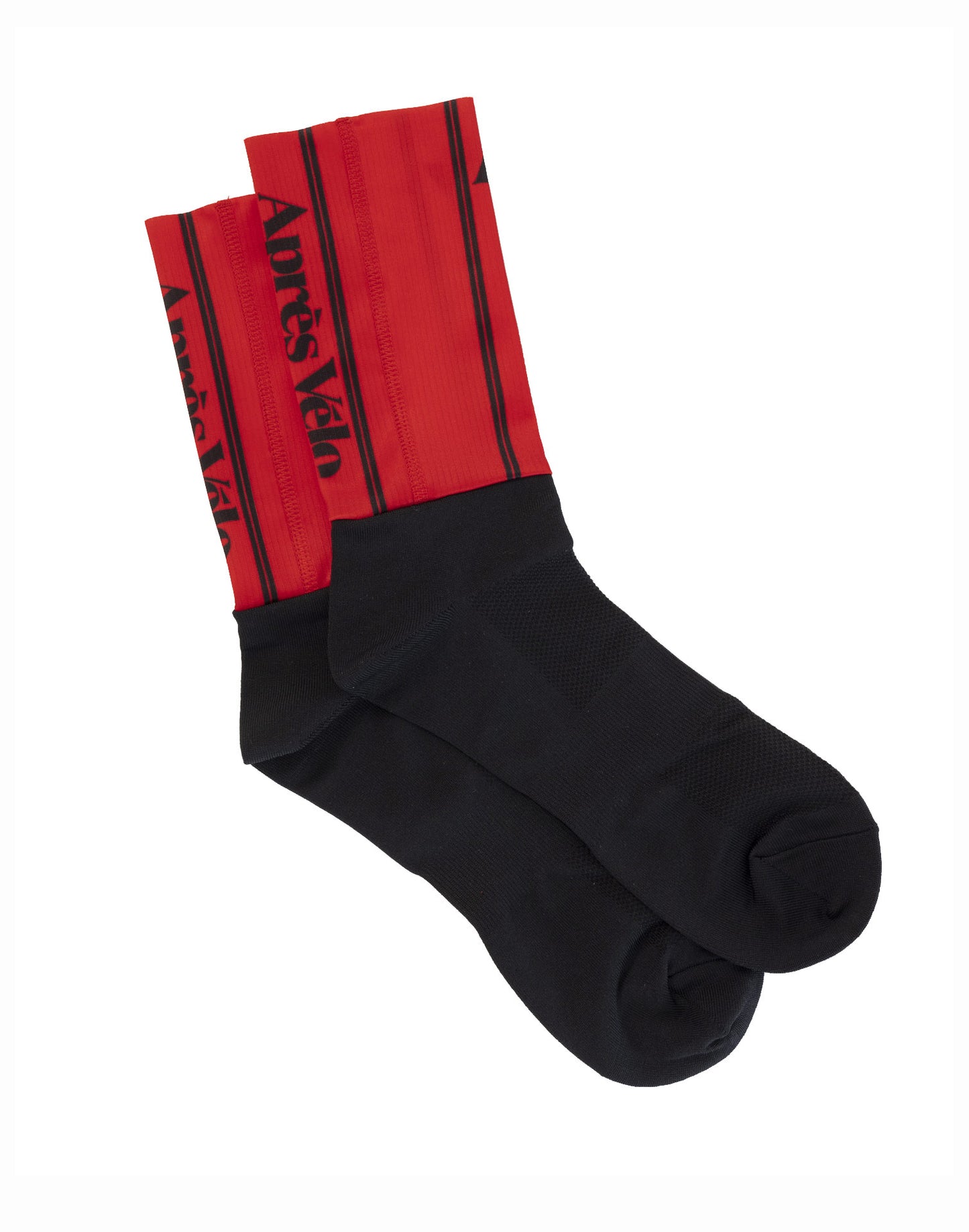 AV Race Red Cycling Socks