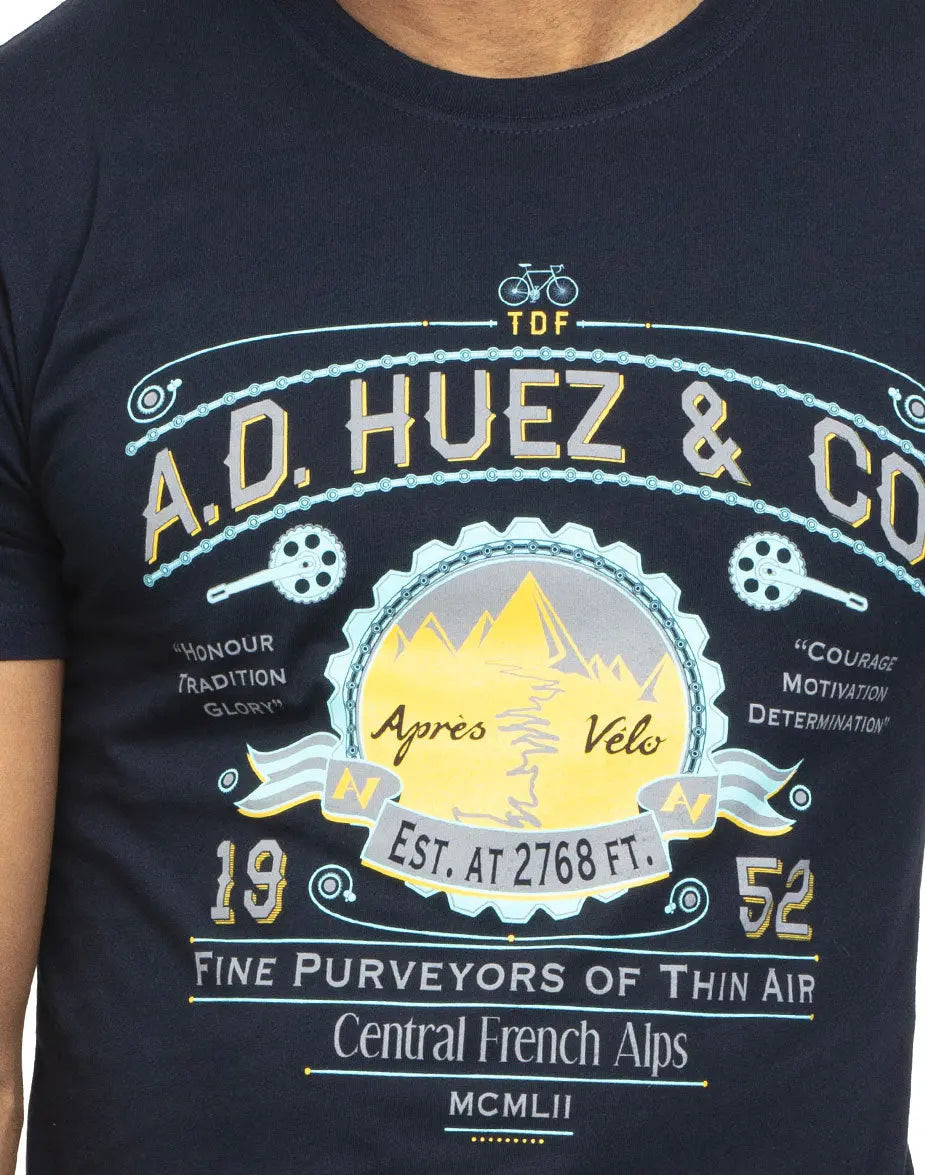 Alpe d'Huez T-Shirt - Après Vélo