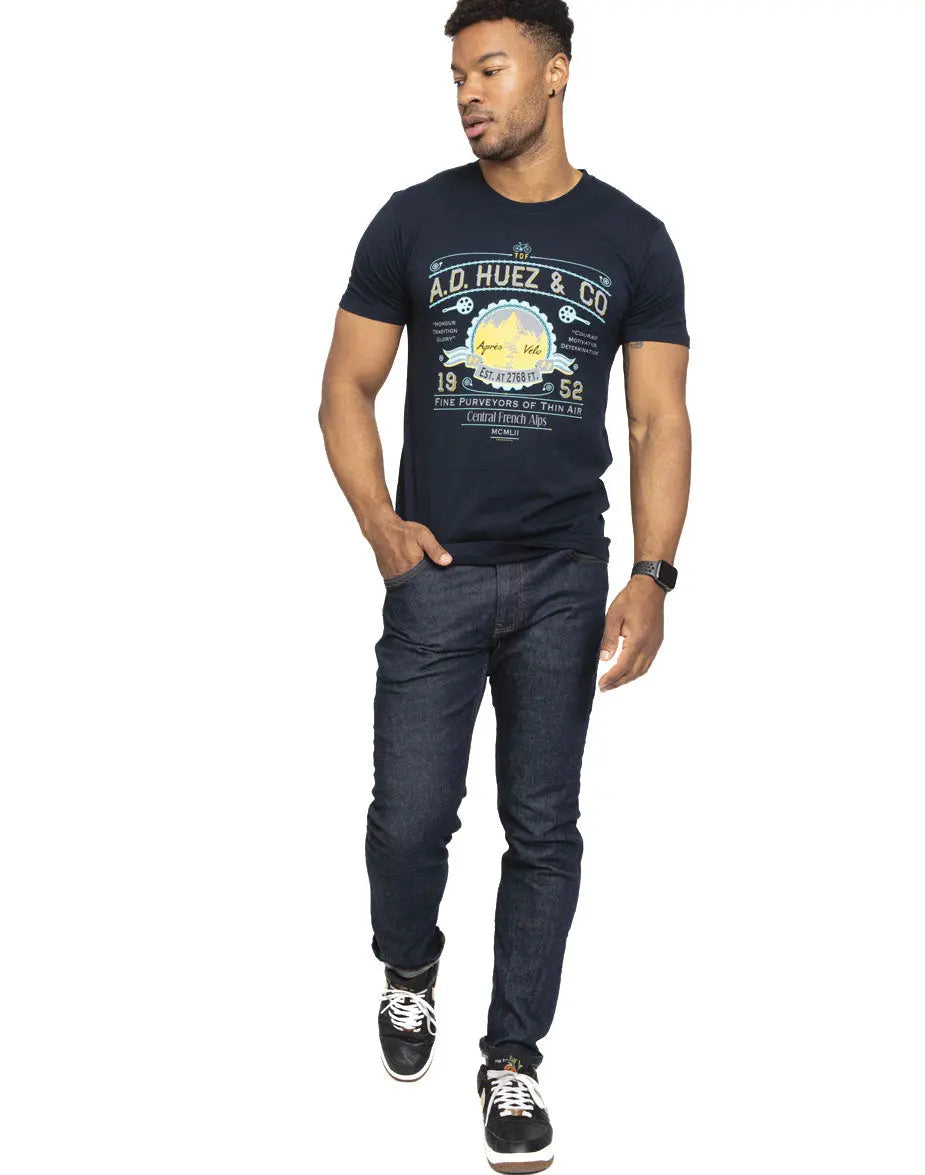 Alpe d'Huez T-Shirt - Après Vélo