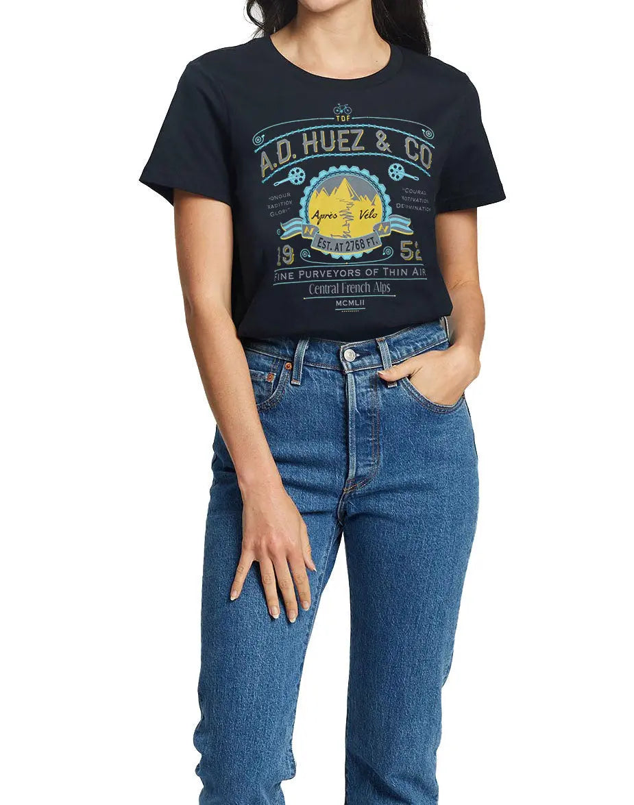 Alpe d'Huez T-shirt - Après Vélo