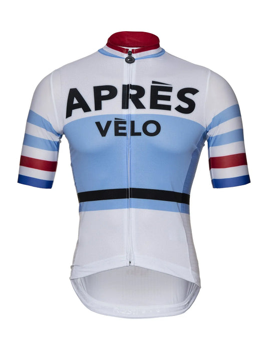 Bleu Francais Women's Jersey - Après Vélo