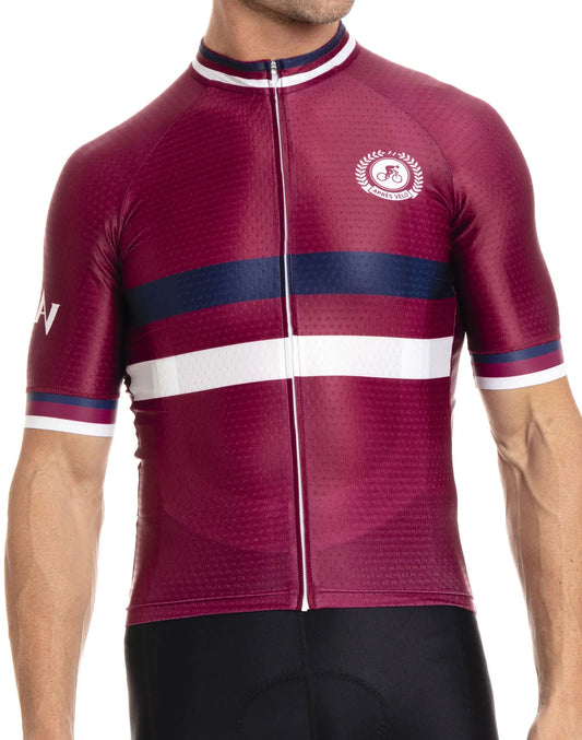 Les Héritage Bordeaux Cycling Jersey - Après Vélo