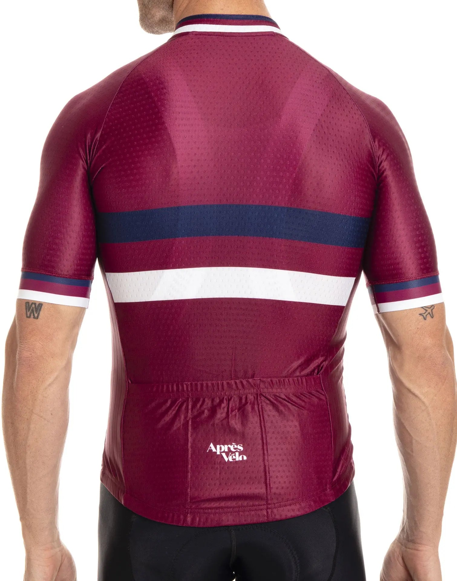 Les Héritage Bordeaux Cycling Jersey - Après Vélo
