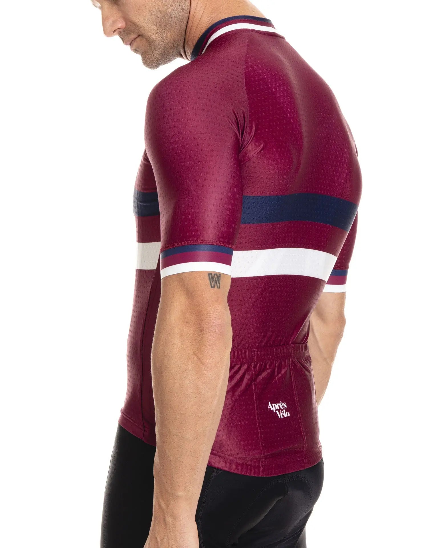 Les Héritage Bordeaux Cycling Jersey - Après Vélo