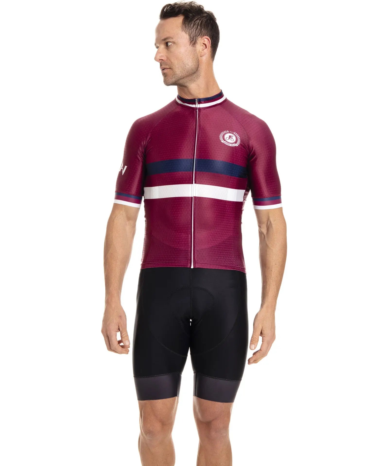 Les Héritage Bordeaux Cycling Jersey - Après Vélo