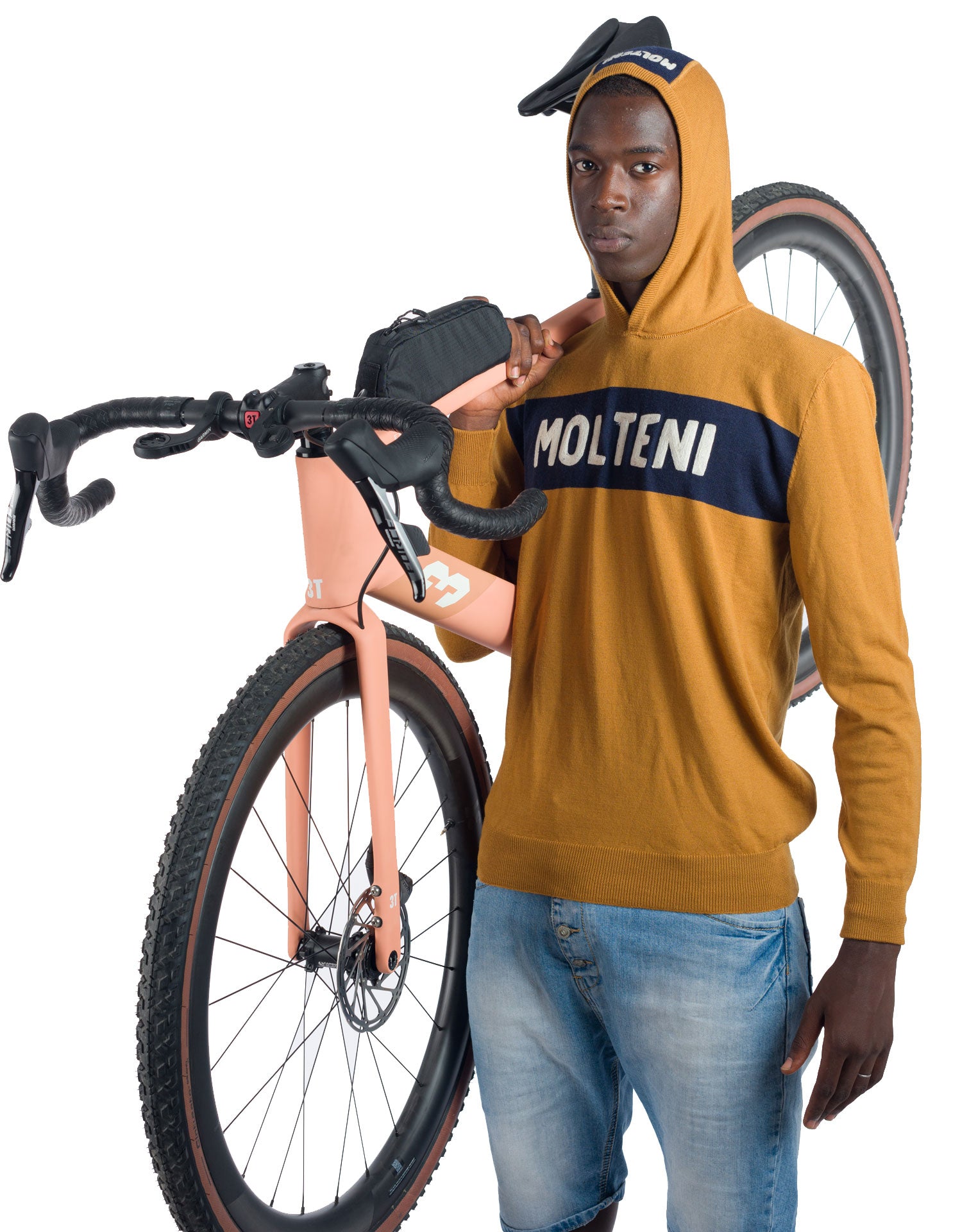 Hoodie cycling top